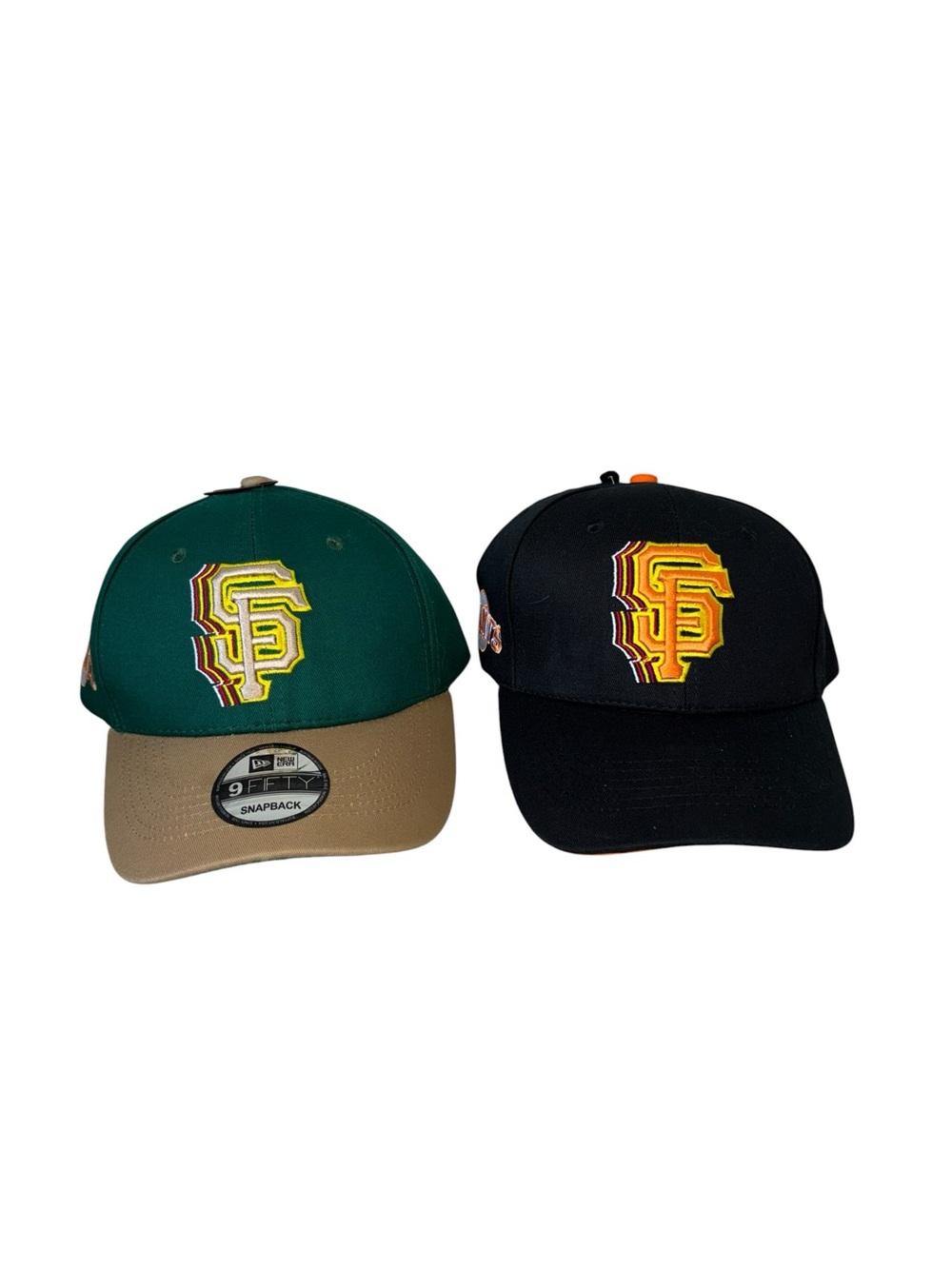 San Francisco Giants 2-Pack new era strap back hats